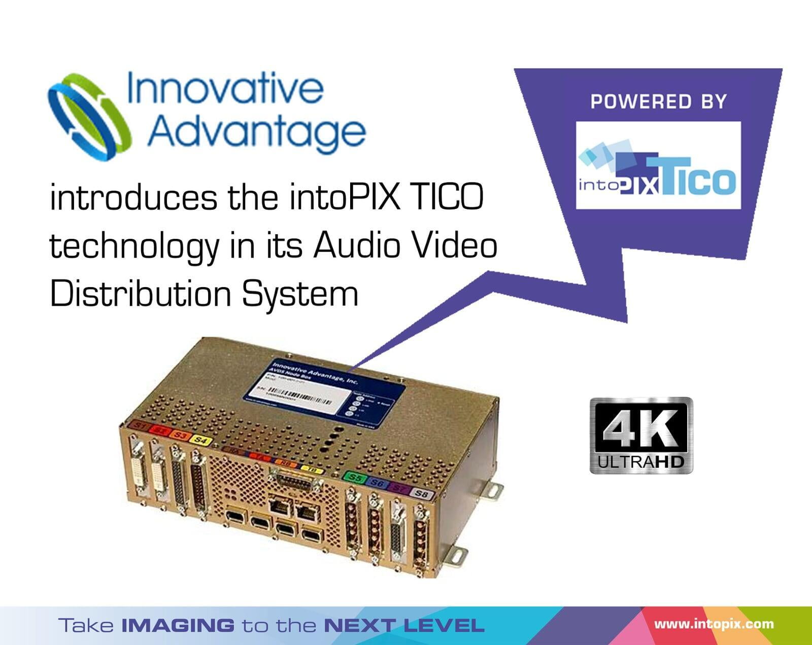 创新优势通过intoPIX TICO RDD35技术将公务机中的流媒体从高清升级到4K。 
